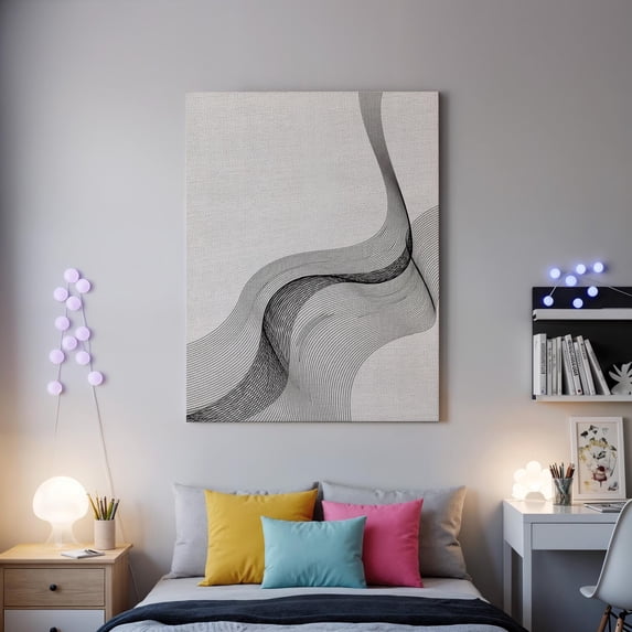 Line Art And Art Minimalist Contemporary Modern Geometric Poster ...