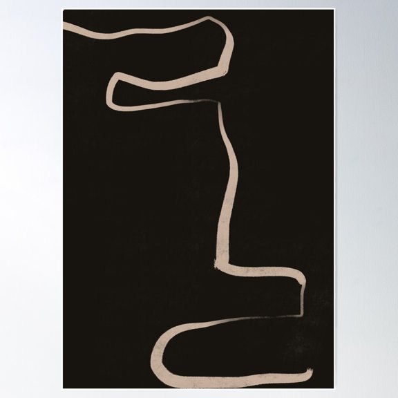 Line Art Face Poster Wall Art, Modern Wall Decor For Living Room Bedroom, 8x12 UNFRAMED