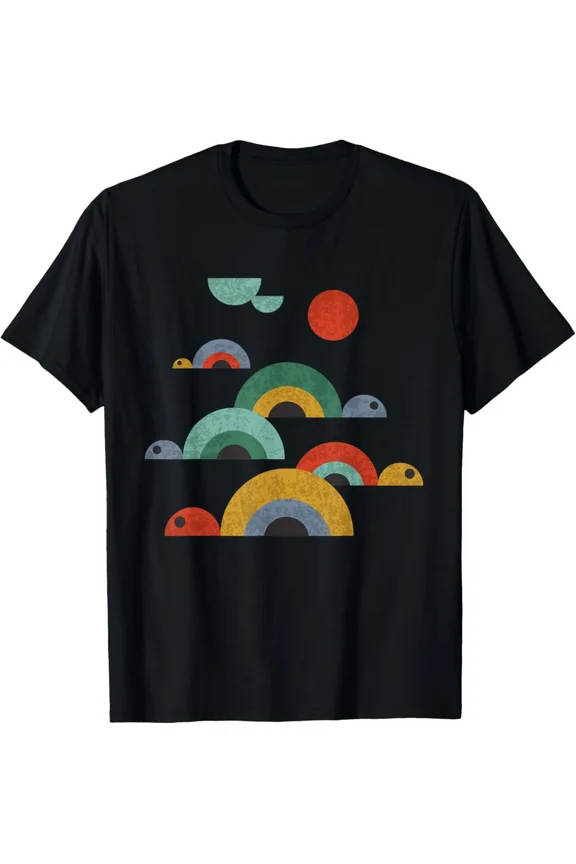 Line Art Woman Face Minimal Abstract Creative Turtle Accent Unisex T-Shirt, up to size 5XL