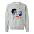 thumbnail image 1 of Line Art Woman Face Sweatshirt Women -Image by Shutterstock, Female x-Large, 1 of 4