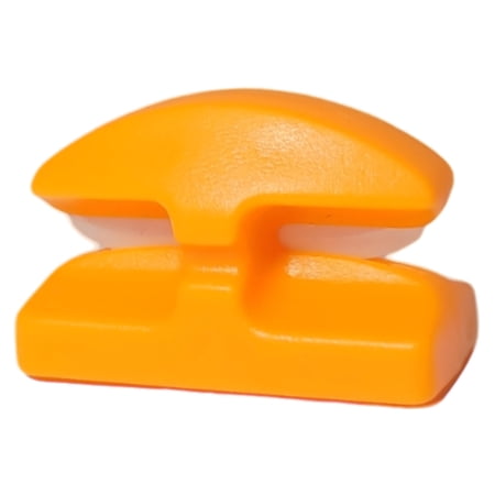 Line Cutterz Ceramic Blade Peel Stick Flat Mount - Blaze Orange