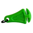 thumbnail image 1 of Line Cutterz Ceramic Blade Zipper Pull  Attachable Fishing Line Cutter for Braid, Mono - Green, 1 of 10