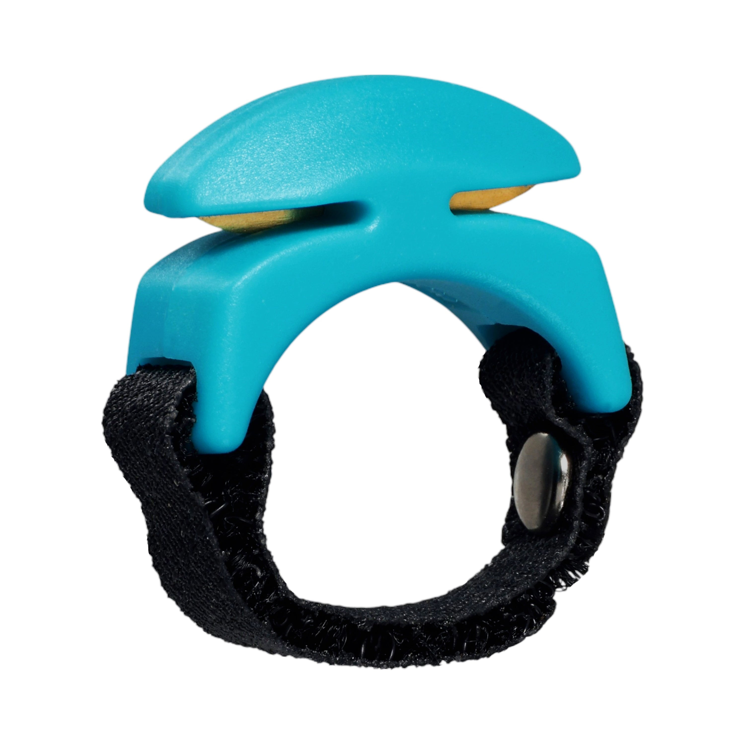 Line Cutterz Stainless Steel Blade Ring Florida Keys Blue