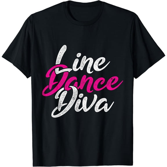 Line Dance Diva Line Dancing T-Shirt