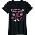 thumbnail image 1 of Line Dance Friends Line Dance Boots Hat Line Dancing Group T-Shirt, 1 of 3