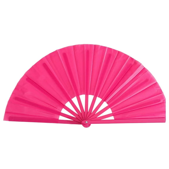 Large Folding Hand Fan Set for Line Dancing and Festivals Portable Boots On The Ground Dance Accessory with Clacking Sound Design