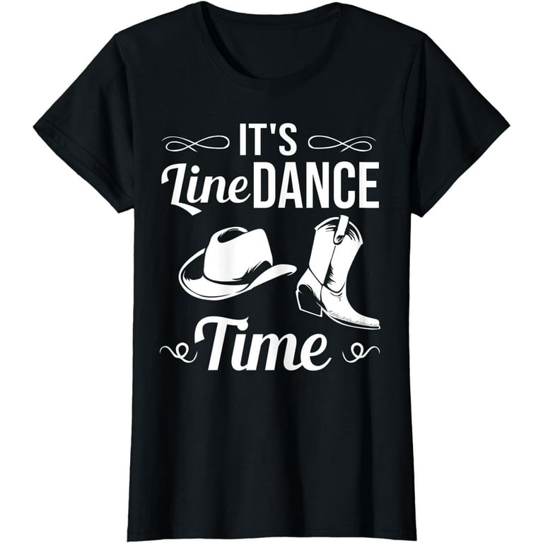 Line Dancing Clothes Country Dance Costume Line Dancer T Shirt