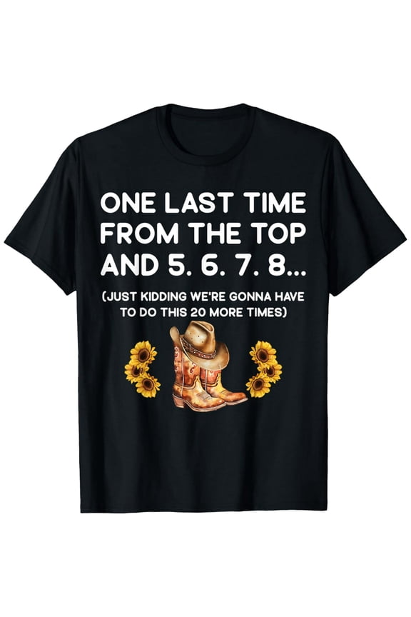 Line Dancing Funny Line Dance T-Shirt