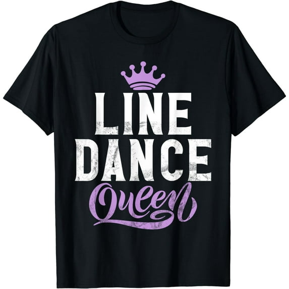 Line Dancing Line Dance Queen T-Shirt