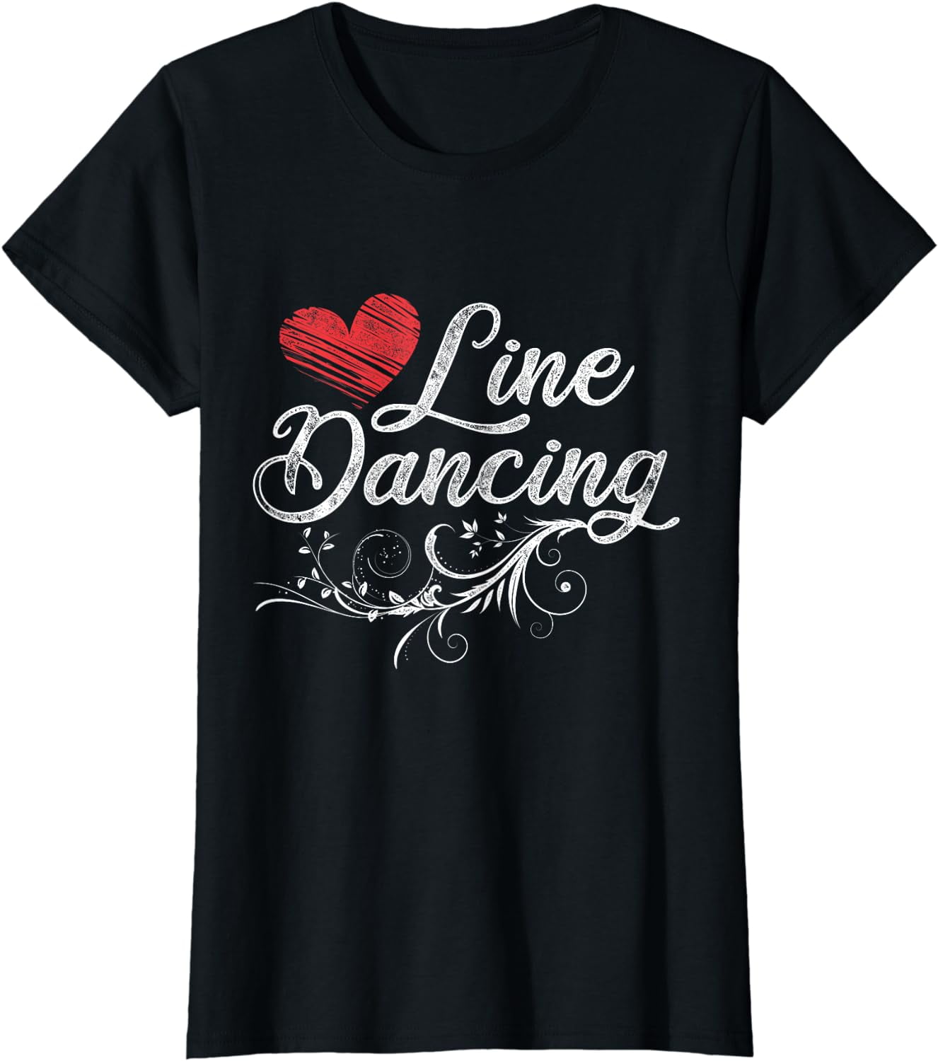 Line Dancing Line Dance T-Shirt - Walmart.com