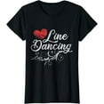 thumbnail image 1 of Line Dancing Line Dance T-Shirt, 1 of 3