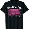 thumbnail image 1 of Line Dancing Performer Choreographed Group Dance Teacher T-Shirt, 1 of 4