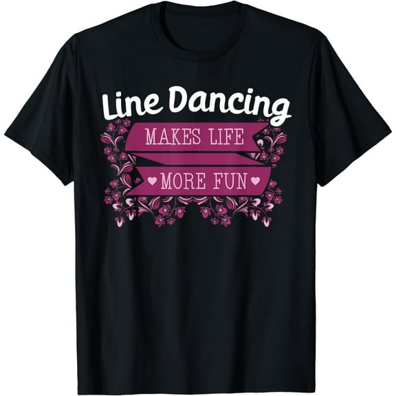 Line Dancing Performer Choreographed Group Dance Teacher T-Shirt