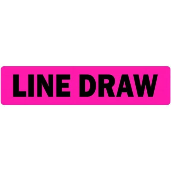 Line Draw Medical Labels