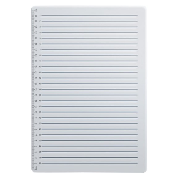 Line Drawing Stencil Template Line Stencil Template 27/30/33 Line for Journaling College Paper Line Rulers