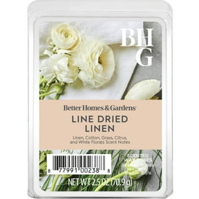 Line-Dried Linen Scented Wax Melts, Better Homes & Gardens, 2.5 oz (1-Pack)