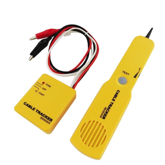 Line Finder for Telephone Lines Cables,Portable Cable Finder with CrocodileClip (3 Pack