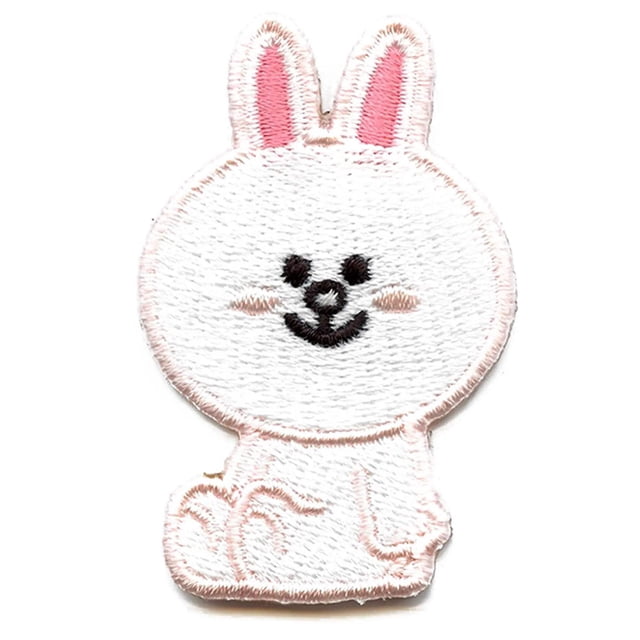 Line Friends Bunny Cony Full Body Embroidered Iron On Patch - Walmart ...