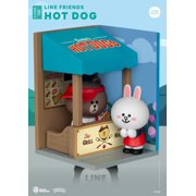 Beast Kingdom DS-105 Line Friends Hot Dog Figure