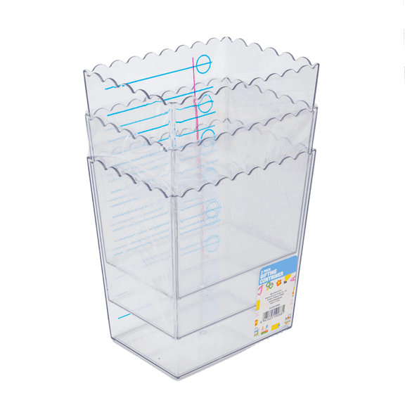Line Gifting Container 3 Pack Classroom Organizer, 5.39 3.93 6.06 Inches