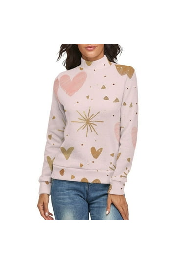 ケイティ Winter hearts turtle neck Heart Turtleneck