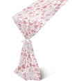 thumbnail image 1 of Line Love Yarn Square Table Runner, Kitchen Table Matching for Daily and Holiday Seasonal Indoor or Outdoor Party (18X108). House Decor, 1 of 7