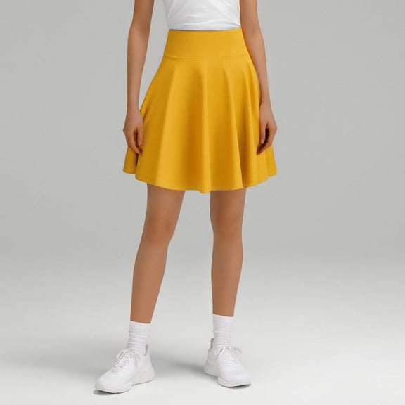 A Line Midi Skirt For Women Versatile 45CM Pleated Half Skirt Fashionable Flared Dress Skirt Non See ThroughDesign Tan Skirt Tennis Skirts 50s Poodle Skirt for Women Skirts for Men Suspender Skirt