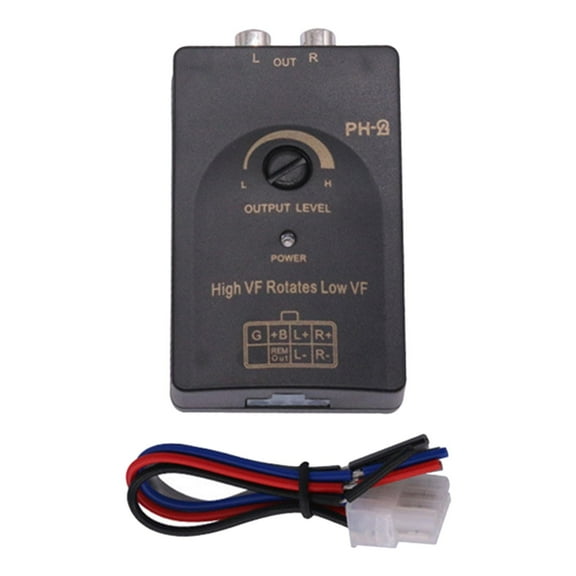 Line Out Converter Adapter Durable Line Replacement Stereo Car Adjustable Speaker Level Converter Audio Converter Price - High to Low