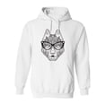 thumbnail image 1 of Line Pattern Dog Hoodie Men -Image by Shutterstock, Male Large, 1 of 4