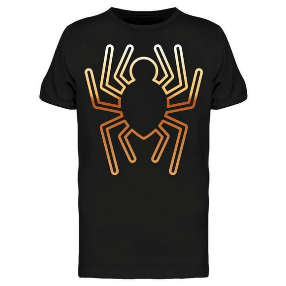 Line Spider T-Shirt Men -Image by Shutterstock, Male Large