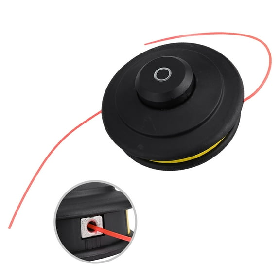 Line Spool Mowing Head for FX-MT152 Multifunction Brush, Semi-Automatic Bump Feed, M10 x 1.25 Thread, Nylon Grass Trimmer Replacement Part for Garden Yard