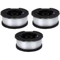 Line String Trimmer Replacement Spool, 30ft 0.065" Autofeed Replacement Spools Compatible with Black Decker String Trimmers (3-Line Spool)