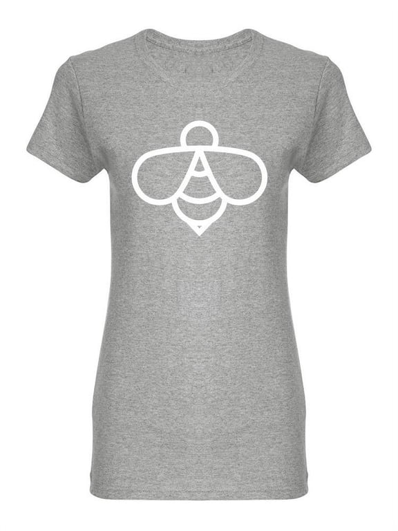 Line Style Bee T-Shirt Women -Image by Shutterstock, Female XX-Large