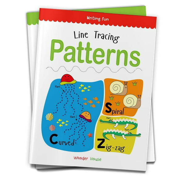 Line Tracing Patterns: Practice Drawing (Paperback)