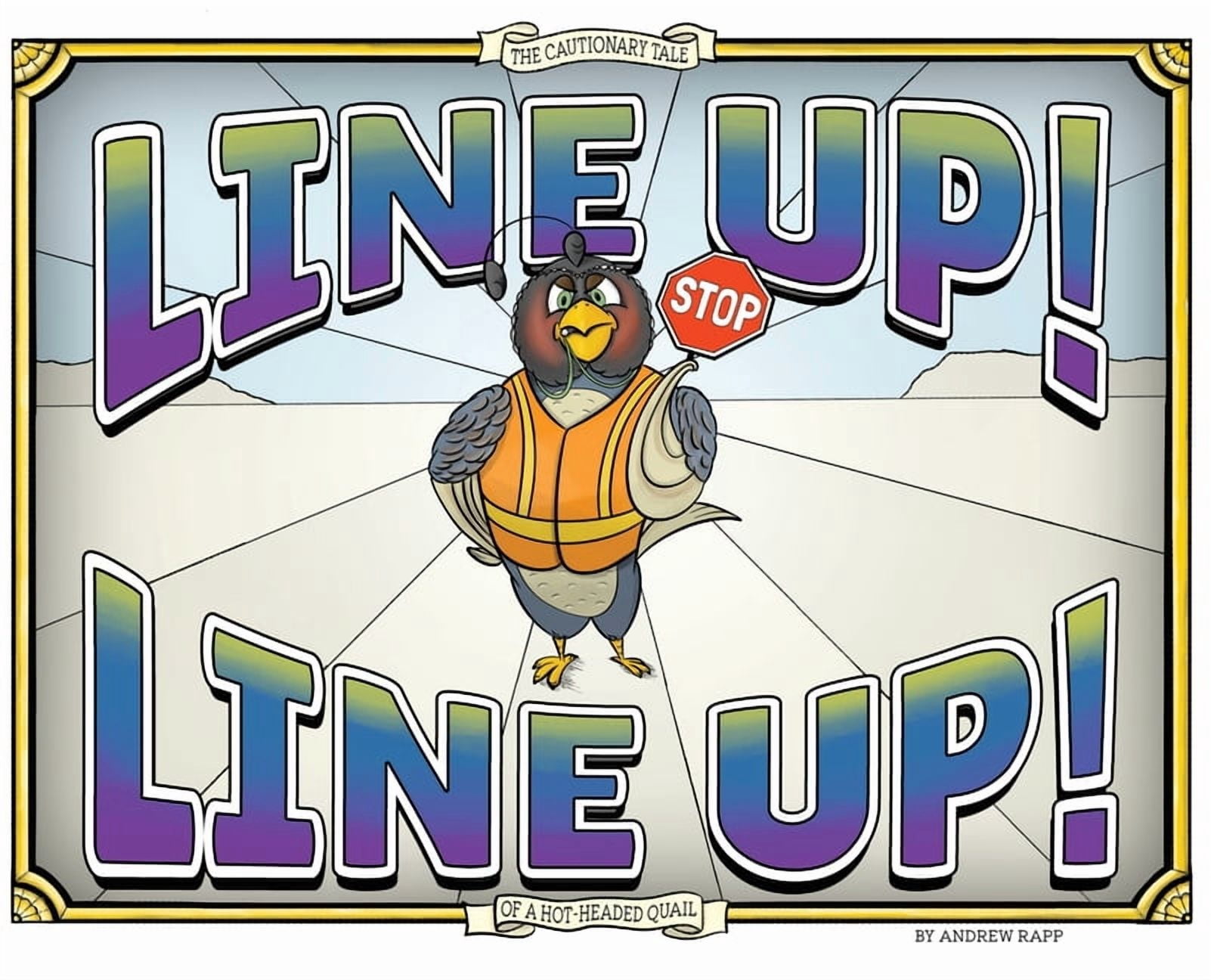 Line Up! Line Up!, (Hardcover)