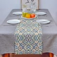 thumbnail image 1 of Line Wire Grid Table Runner Luxury Home Dining Table Coffee Table Holiday Wedding Decoration Party Dinner Table Runner, 1 of 4