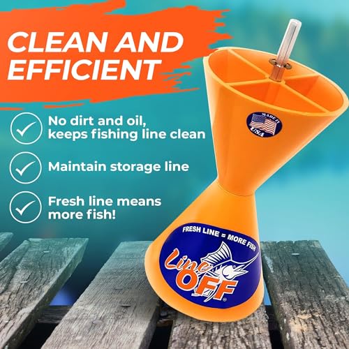 LineOff HighSpeed Fishing Line Remover, Fast, Portable and Efficient