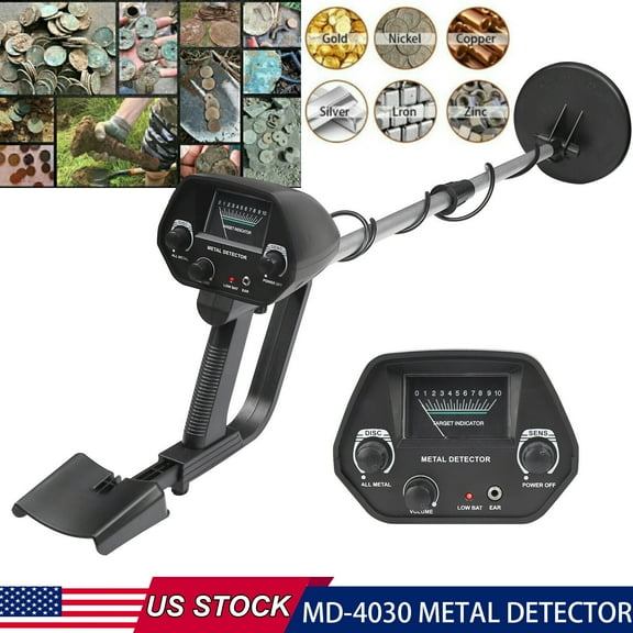 LineYDI Waterproof LCD Metal Detectors Gold Digger Deep Sensitive Hunter Coil Searcher,Black