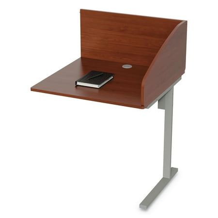 Linea Italia Study Carrell Add On, 1-leg, 31.25 X 23.25 X 45.25, Cherry