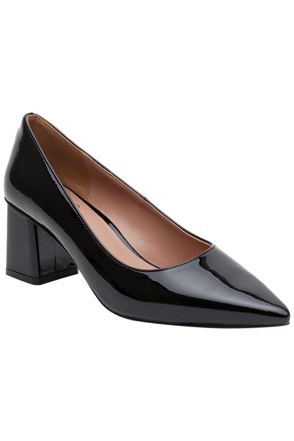 Bilson Leather Pump, 8, Black