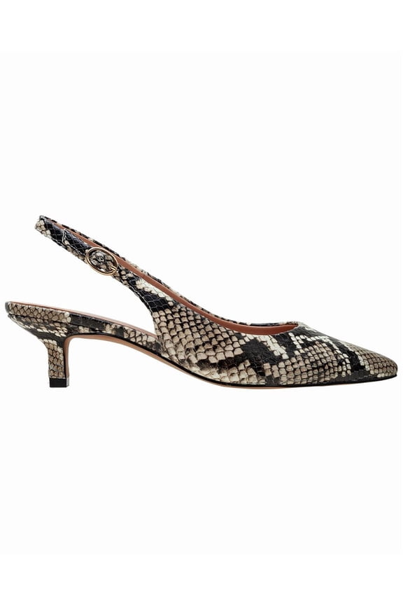 Cecil 2 Leather Pump, 5, Black