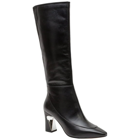 Linea Paolo Jaime Leather Boot, 9, Black