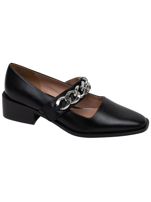 Meryl Leather Pump, 9.5, Black