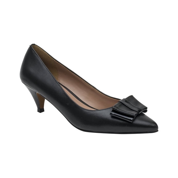 Linea Paolo Perdue Leather Pump, 9, Black