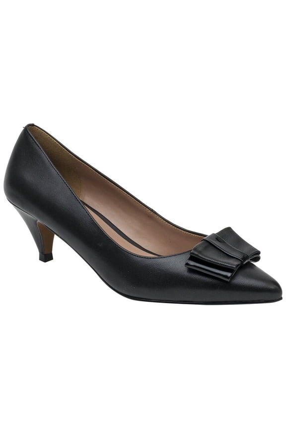 Perdue Leather Pump, 9, Black