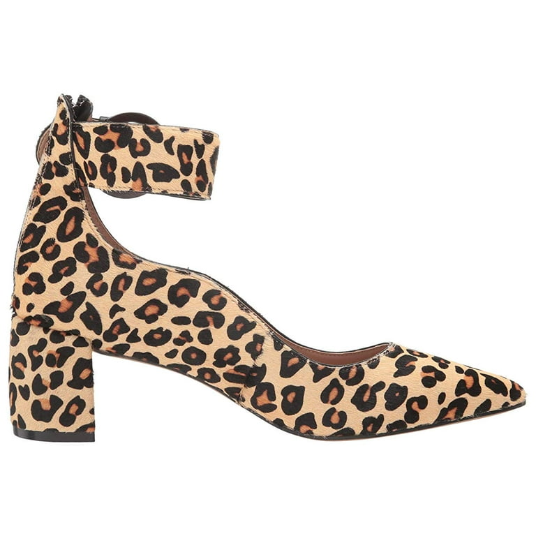 Animal print ankle strap shoes clearance