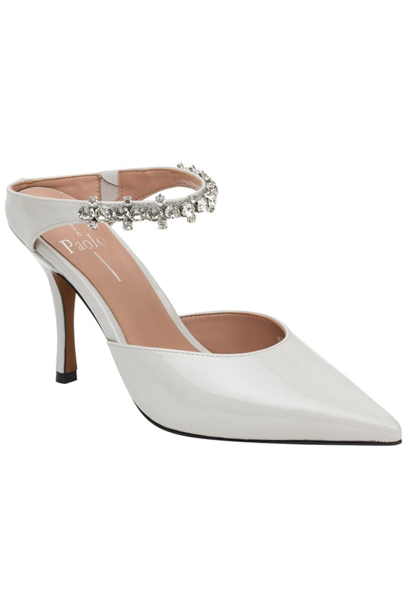 Ynez Leather Pump, 10, Grey