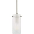 Linea di Liara Effimero Modern Brushed Nickel Pendant Light Fixtures