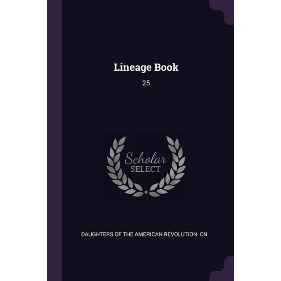 Lineage Book : 25 (Paperback)