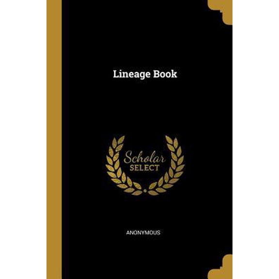 Lineage Book Paperback